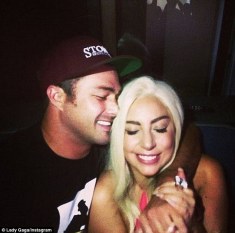 Lady Gaga and Taylor Kinney with Wedding Ring
